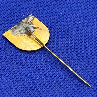 VINTAGE ENAMELED STICK PIN â€VISBYâ€ 