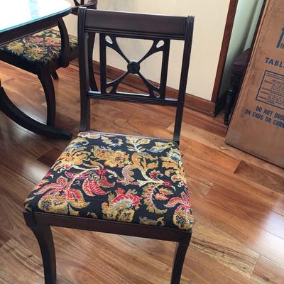 Drexel dining room table and chairs