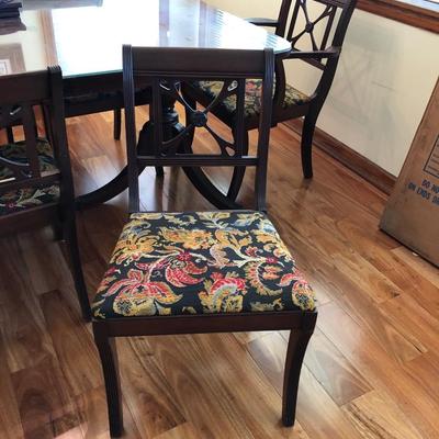 Drexel dining room table and chairs