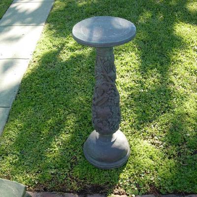 Cement Green Grapes Plant Stand