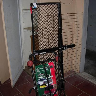 Hitch Haul Cargo Carrier With Cover and rack