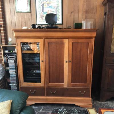 Wood Entertainment Center