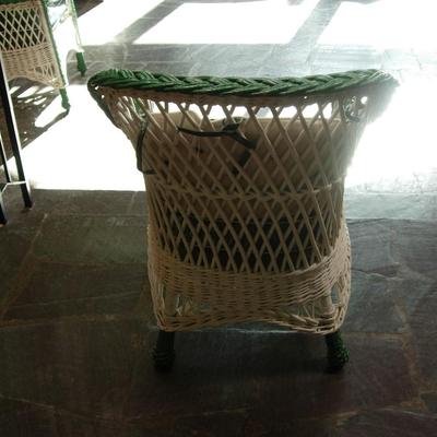 Set Of 3 Heavy rattan Chairs