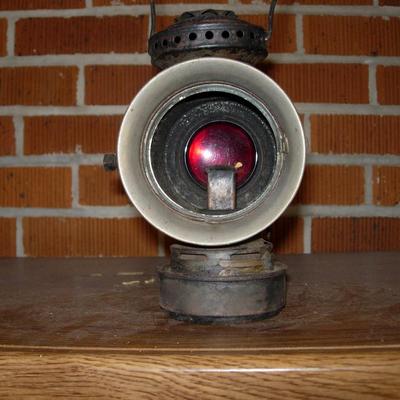 Antique Dietz Railroad Kerosene Lamp