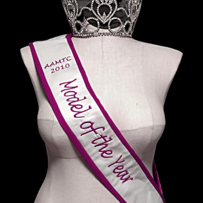 Authentic Beauty Pageant Sash & Crown #15