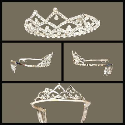 Authentic Beauty Pageant Sash & Crown #11