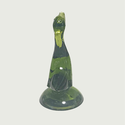 Vintage Viking Glass Duck