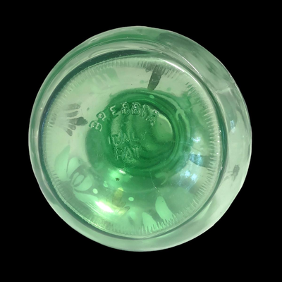 Vintage Brebbia Glass Hookah Vase