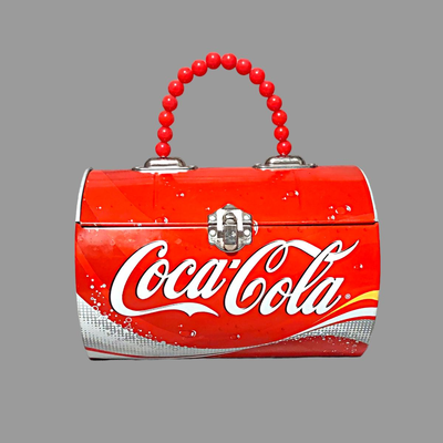 Coca Cola Tin Roll Purse
