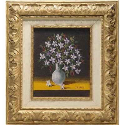 Spanish Andalusia New Oil Painting 22" X 25" , Market Value $1350