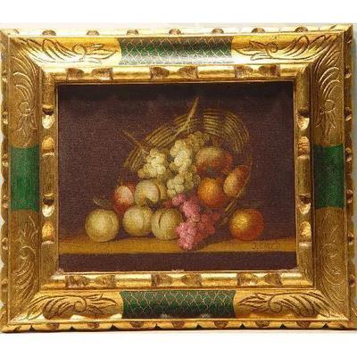 Spanish Oil Oil Painting 14" X 16" , Market Value $1400