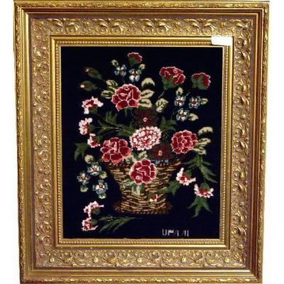 Framed Persian Rug Tabriz-  new