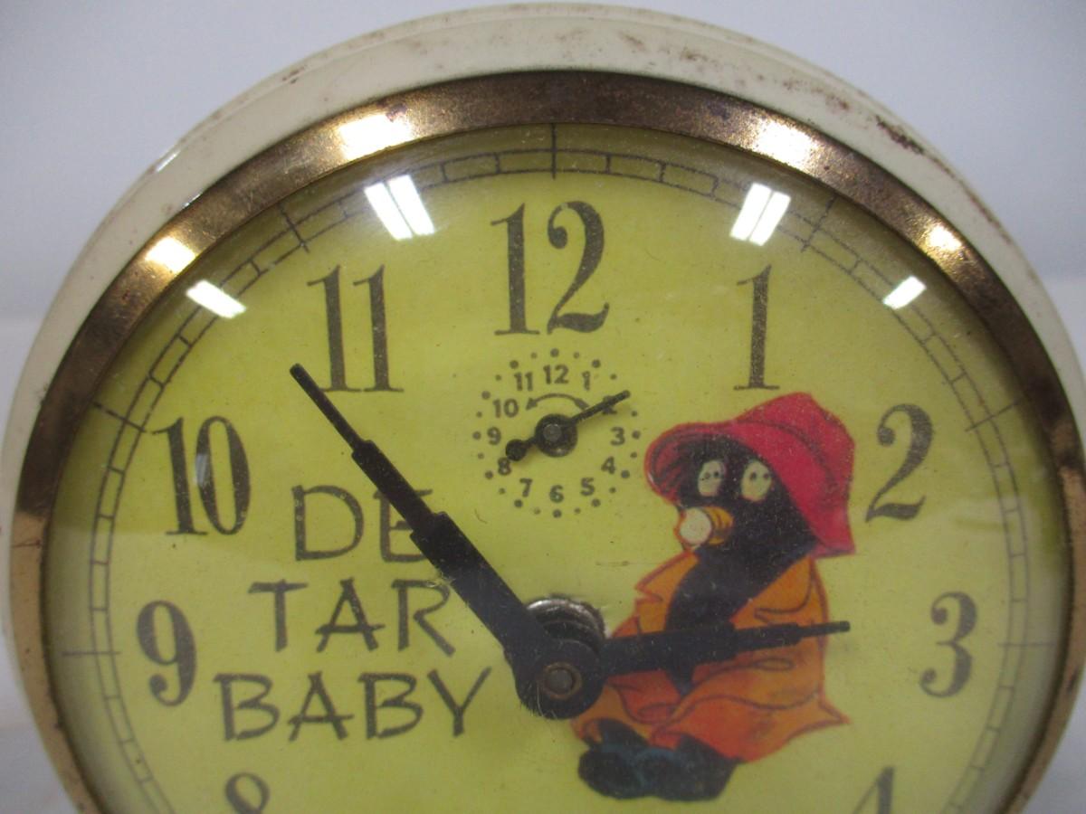 Vintage Disney Tar Baby Clock | EstateSales.org