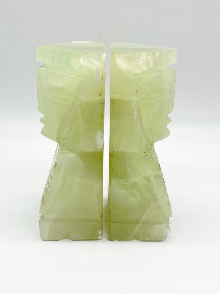 Aztec Style Set Of Two (2) Bookends | EstateSales.org