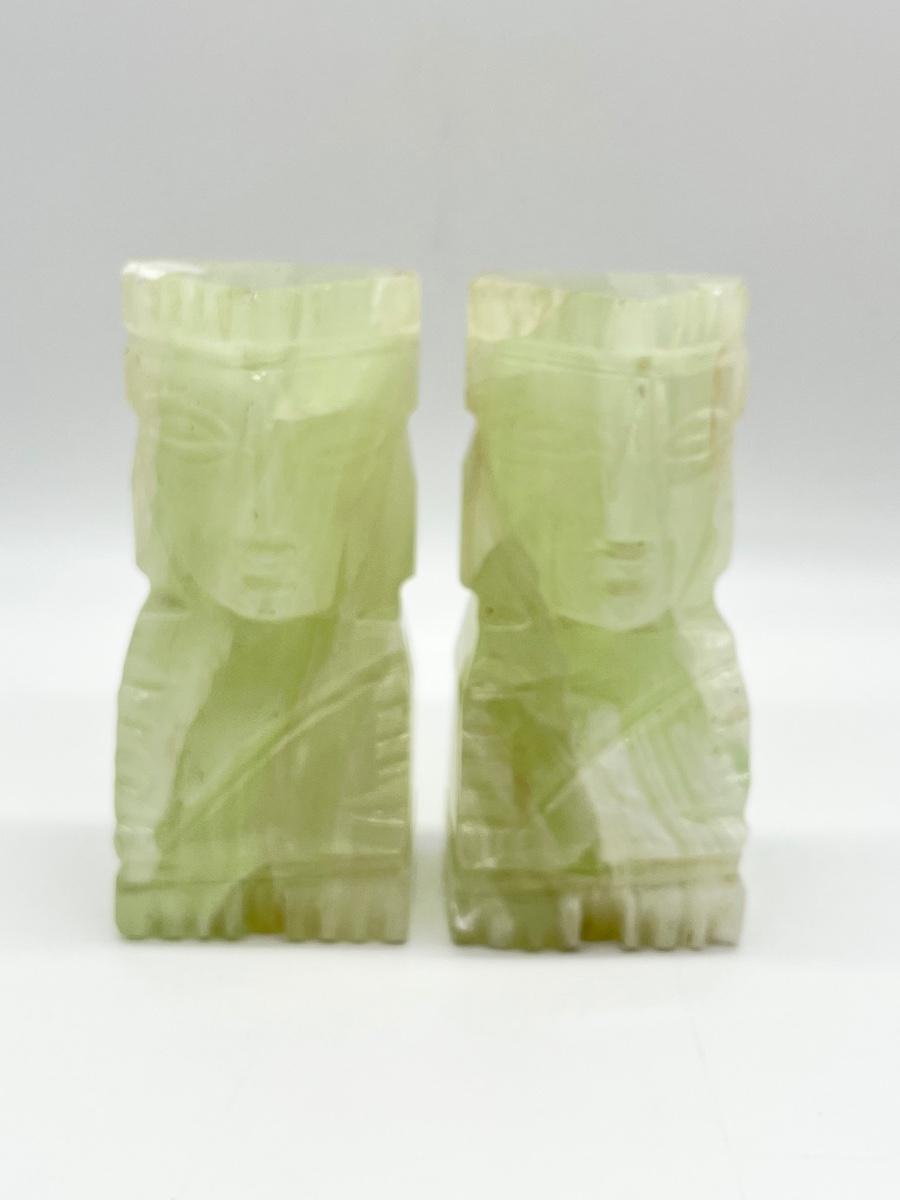 Aztec Style Set Of Two (2) Bookends | EstateSales.org