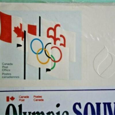(5) Different CANADA 1976 Olympics Opening Ceremony Official Covers