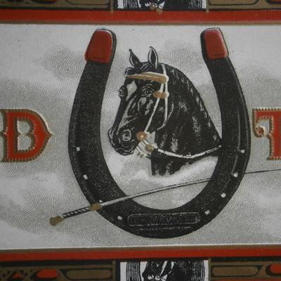 Vintage "RED TIPS" Cigar Label,
