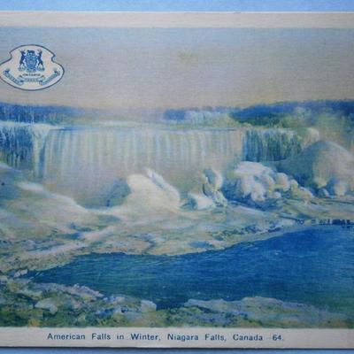 Postcard of Niagara Falls, Canada, posted 1932