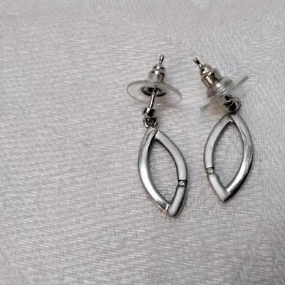 925 Earrings With Diamonds