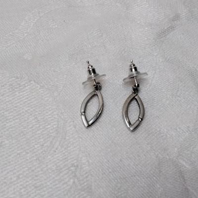 925 Earrings With Diamonds