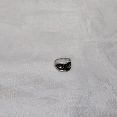 Marcasite 925 Ring Size 7.5
