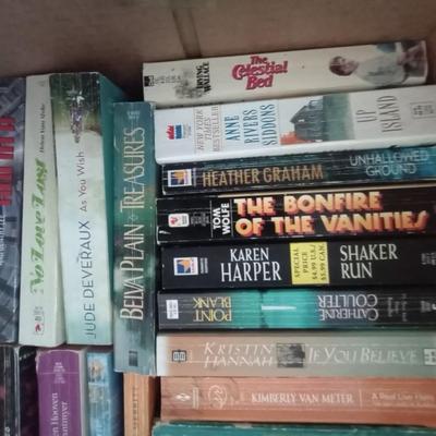 LARGE VARIETY OF PAPER BACK BOOKS