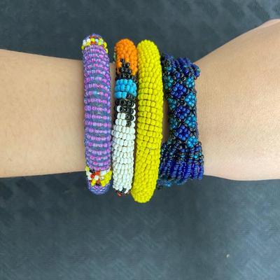 Beaded bracelets