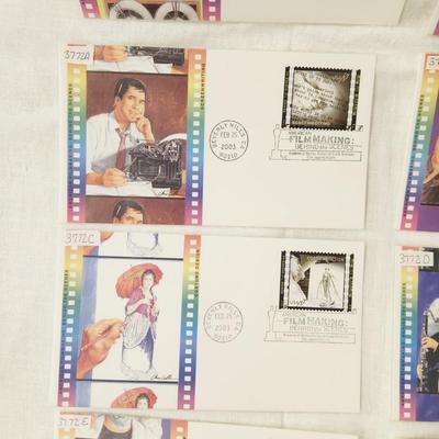 10 - FIRST DAY STAMPS - FILM MAKING - BEHIND THE SCENE