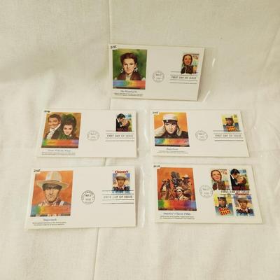 5 - FIRST DAY STAMPS - AMERICAN CLASSIC FILMS