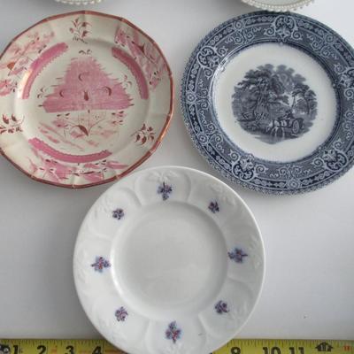 Misc Vintage Dishes, Seleisa Cup and Saucers, Blue Transferware, England