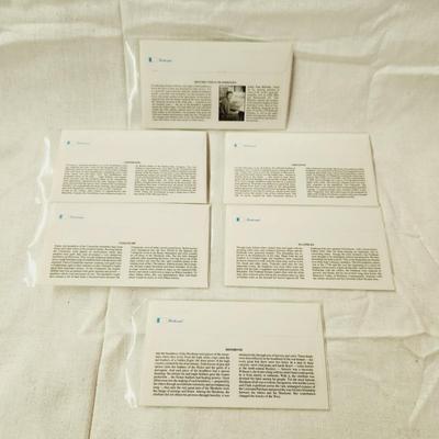 6 - FIRST DAY STAMPS - 1990 HISTORIC INDIAN HEAD DRESS