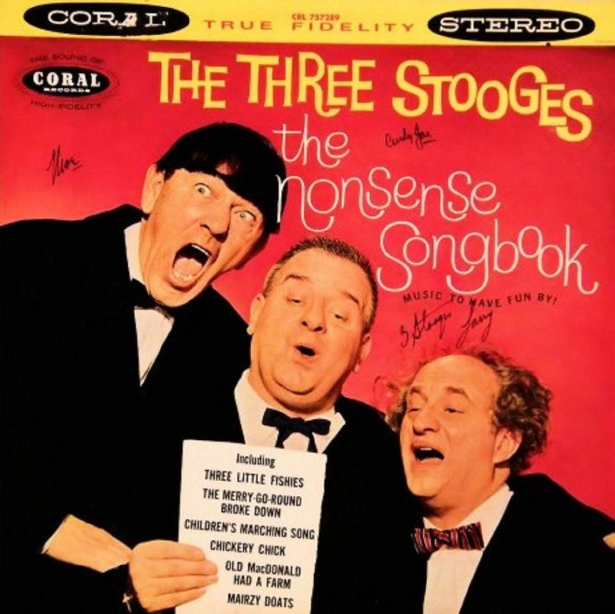 Stouge The Three Stooges signed