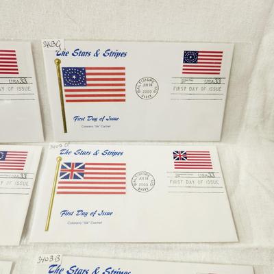 10 - FIRST DAY STAMP - 2000 THE STARS & STRIPES #1