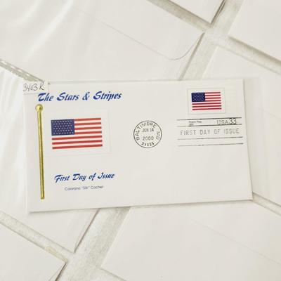 10 - FIRST DAY STAMP - 2000 THE STARS & STRIPES #1
