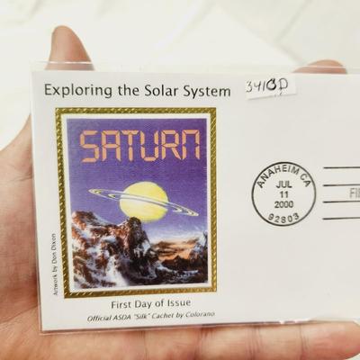 5 - FIRST DAY STAMPS - 2000 EXPLORING THE SOLAR SYSTEM
