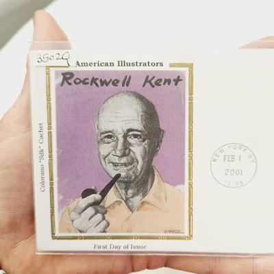 10 - FIRST DAY STAMPS - 2001 AMERICAN ILLUSTRATORS