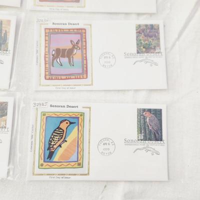 10 - FIRST DAY STAMPS -1999 SONARAN DESERT