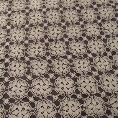 Vintage Crocheted Piece, Large Enough For Queen Size Bed Coverlet or Tablecloth About 78" x 88"