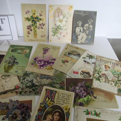 Large Lot of Vintage Postcards