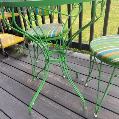 Mid Century Ice Cream Table