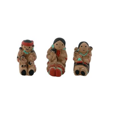 Miniature Native American Figurines