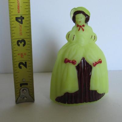 Boyd Glass Hand Painted Lady Doll