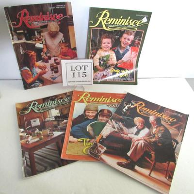 Lot of Older Reminisce Magazines