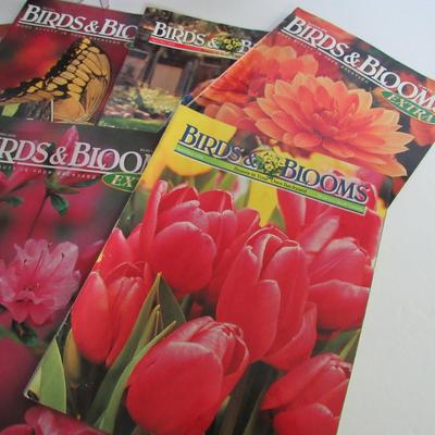Lot of Older Birds and Blooms Magazines