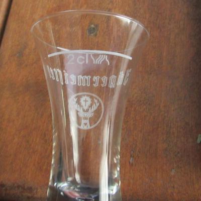 Lot of 3 Shot Glasses, Harley Davidson and Jagermeister