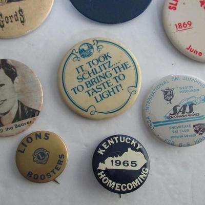Misc Pinback Buttons