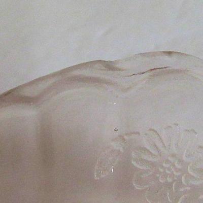 Depression Glass Pink Mayfair, Anchor Hocking, Divided Relish Dish