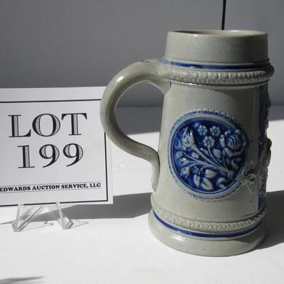 Old Stoneware Salt Glazed Beer Mug