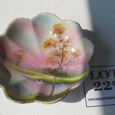 Old Hand Painted Bowl, Japan
