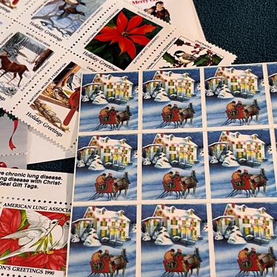 WIDE SELECTION OF VINTAGE CHRISTMAS SEALS